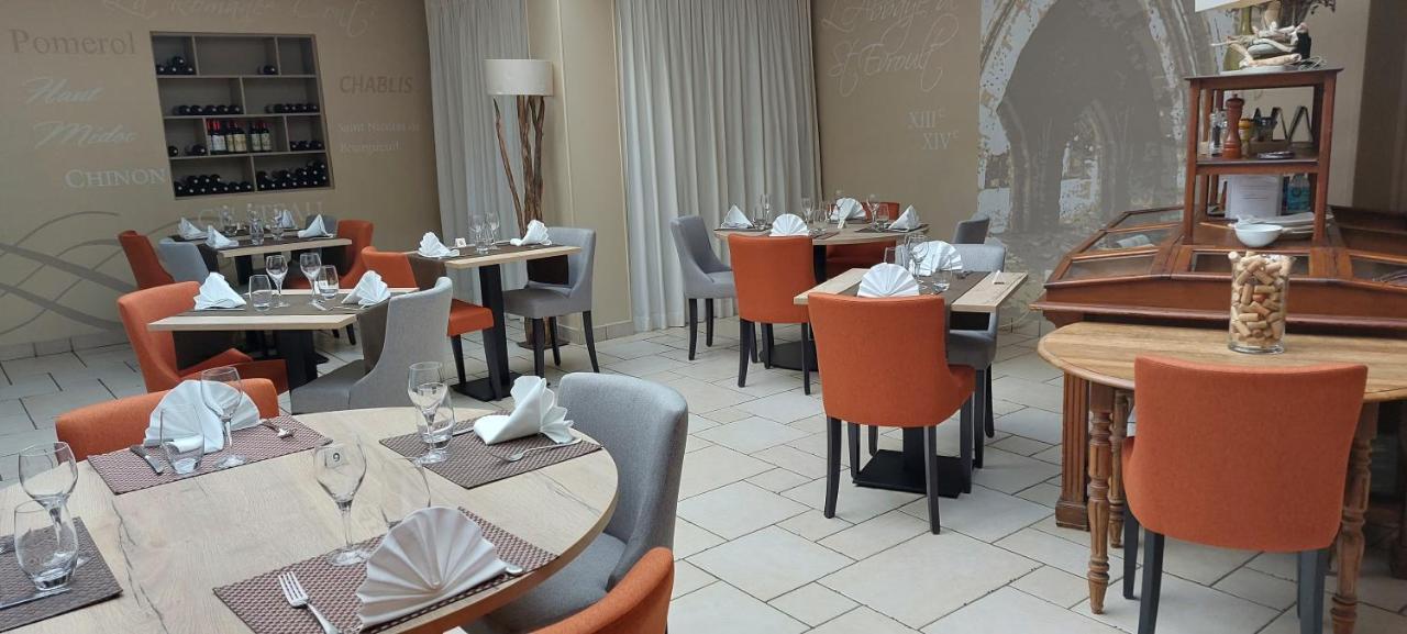 Logis Hotel Restaurant Le Relais De L'Abbaye Saint-Evroult-Notre-Dame-du-Bois Exteriör bild